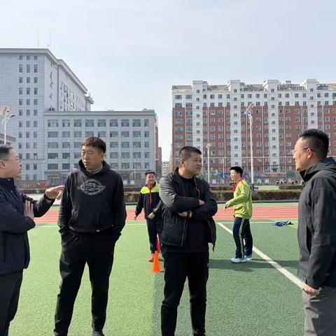 体校领导莅临前郭县实验小学调研足球训练工作