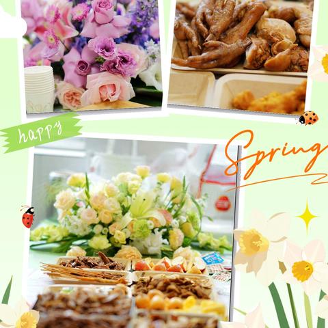 雨有意，花有应 —2025年的第一次班级活动“美食节”有感