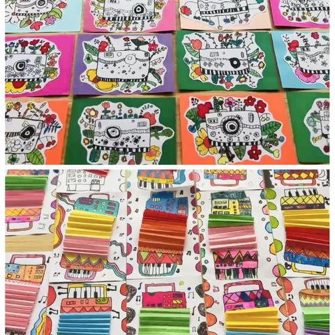 四通一轩幼儿园2025年“学前有法 善育有规”学前教育宣传月系列活动（一）——美术特色作品展