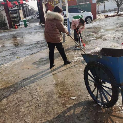 大雪邂逅   温暖冬日 ——文家小学除雪暖冬行动