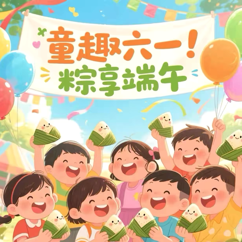 童趣六一，粽享端午——徐埠中心幼儿园“端午”遇“六一”亲子游园会活动
