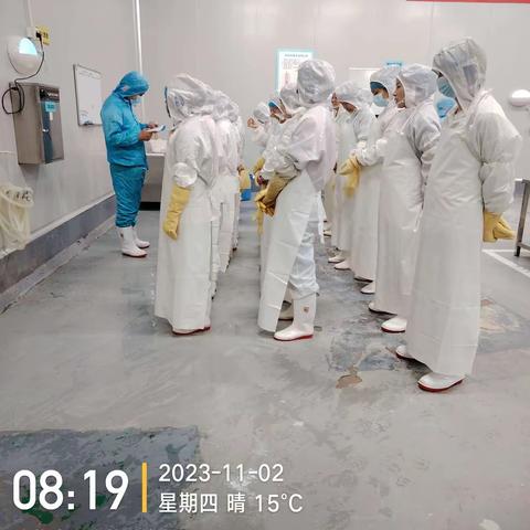 2023江西鸿米11月2日营养餐生产检查记录表