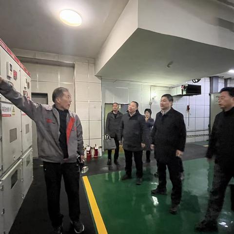 市水务局安全生产第二督导检查组对沣惠综合服务大楼开展节前安全检查