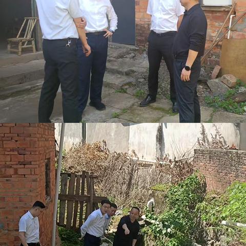 县领导调研城区雨污分流管网改造项目