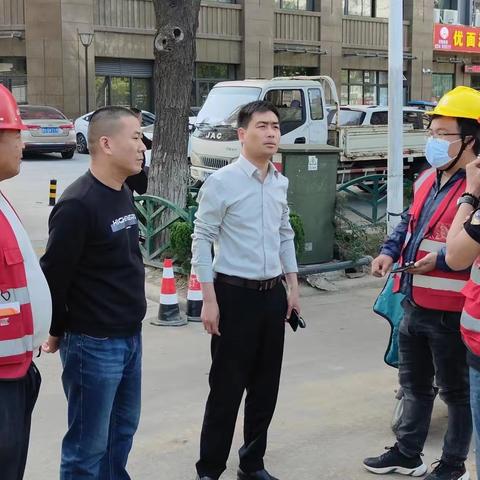 区住建局持续开展“五一”期间安全生产、扬尘污染防治督查