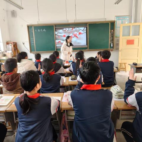 品梅骨 悟魂韵——《梅花魂》课堂纪实