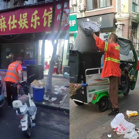 洁净城市“不打烊”环卫人用行动书写最美劳动节