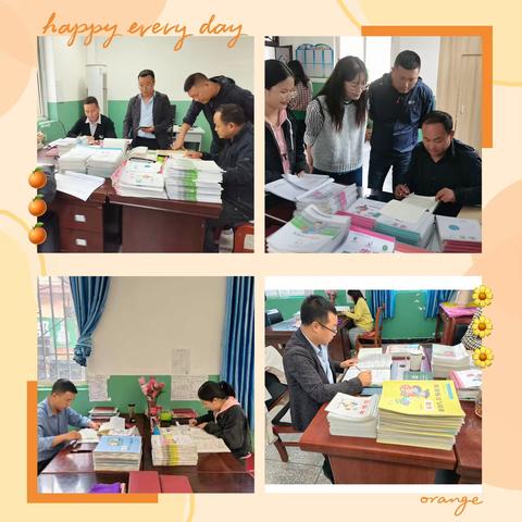 【“三抓三促”进行时】落实常规检查，助力教学提升——曲告纳镇中心小学开展教案作业常规检查