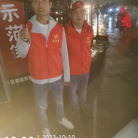 “文明志愿红”交通劝导行动，筑牢我区交通安全防线