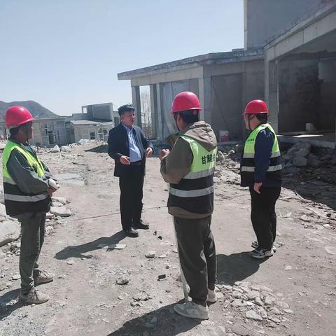 五一”我们不打烊  项目建设施工忙