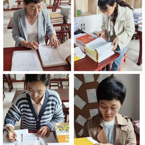 作业检查促提升 常规做实提质量——育红小学清山校区月度作业检查活动