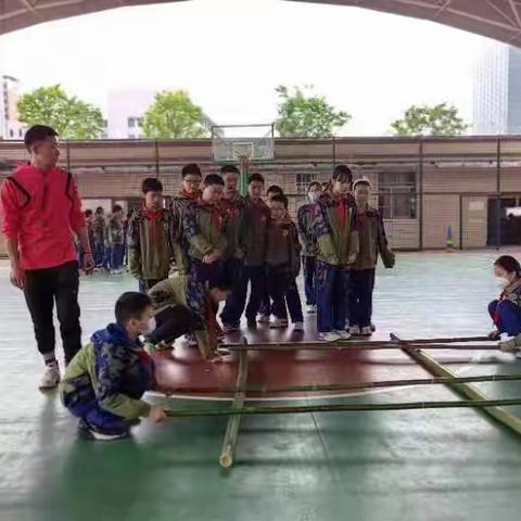 锦溪小学体育组青年教师比武活动