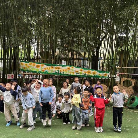 和竹子在一起——黄屯中心幼儿园大五班班本活动