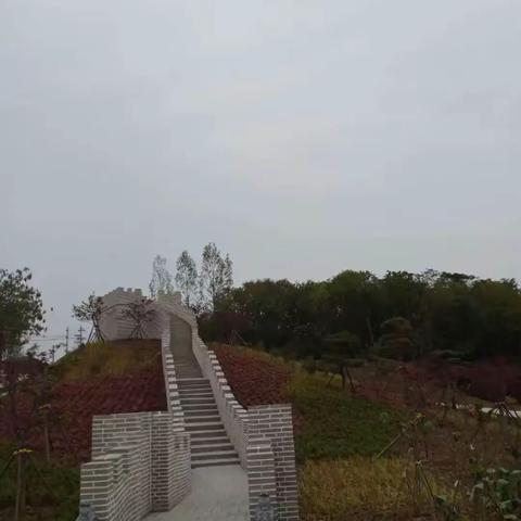 游长城看稻草人吃螃蟹师生聚龙井