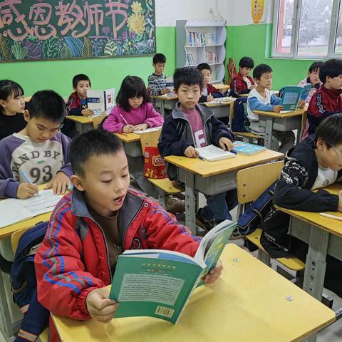 李口小学课外活动之读书