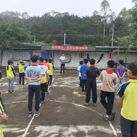 “预防溺水，科学自救与施救”防溺水专题教育---大岗镇四宝教学点