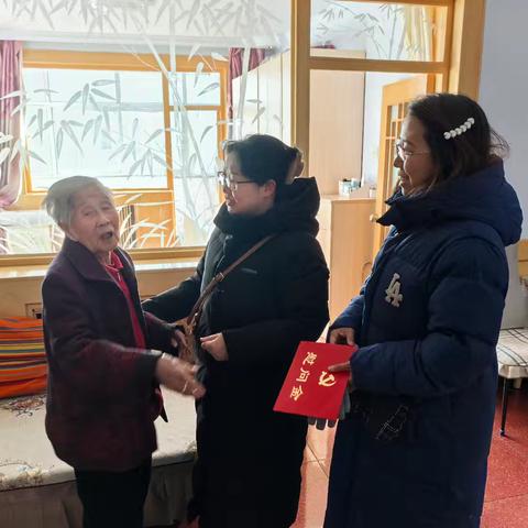 情暖寒冬 传情意达——水边学校开展走访慰问困难党员活动