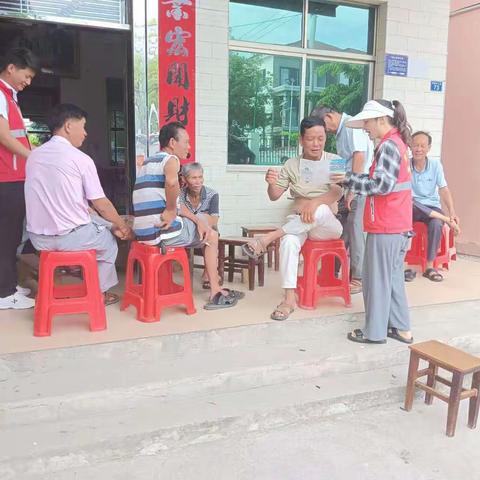 八所镇罗带村网格员开展谨防电信诈骗宣传活动