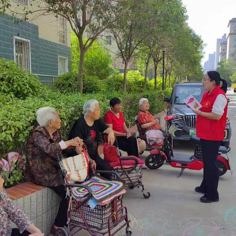 安全同行 应急有我 ——紫荆路街道祥瑞社区“防灾减灾”宣传活动