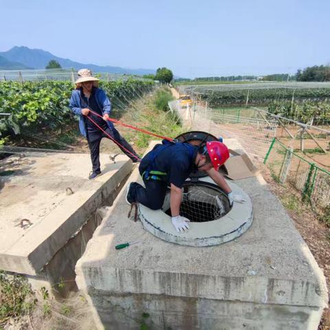 勇担当 战高温 斗酷暑 惠民生——西安黑河供水公司渠道管理分公司用坚守“汗”卫城市原水供应安全