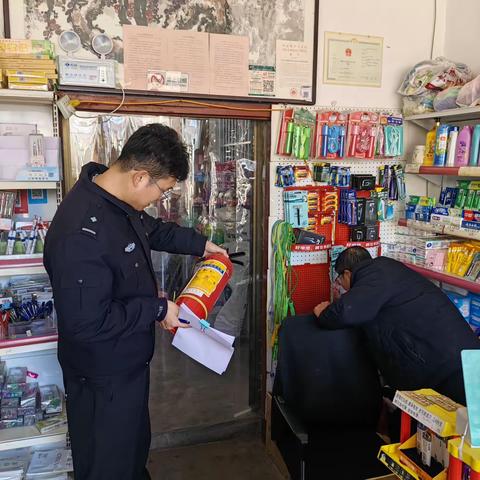 【铜川公安】耀州分局小丘派出所开展节前治安大清查活动