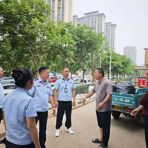 高新市监分局白杨所重拳整治无证废品收购站 规范再生资源行业秩序