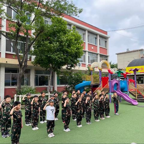 寿光市爱心幼儿园大一班娃娃兵