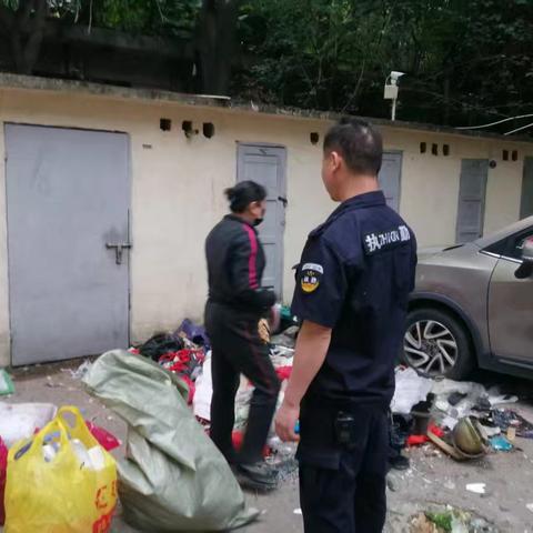 筑牢安全防线！福人社区联合街道安监部门开展征迁片区消防安全检查