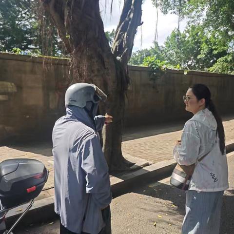 闻"风"而动 严阵以待——福人社区全力筑牢防台防汛安全防线