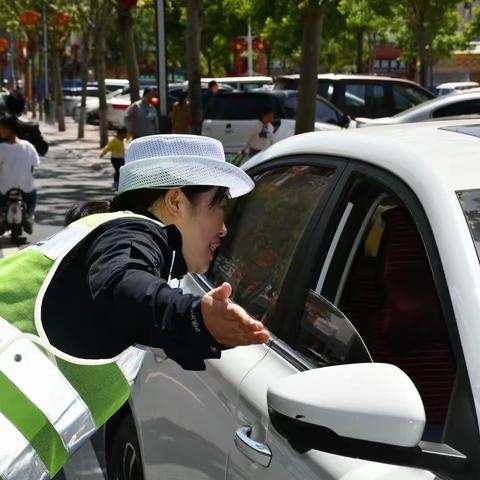 广平交警全员奋战护平安