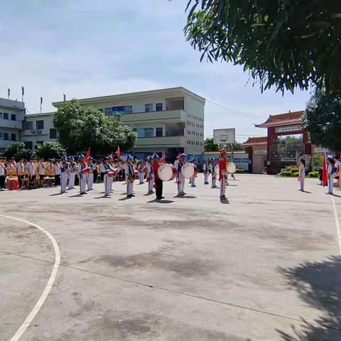 学习二十大  争做新时代好队员——浦北县北通镇旱田小学第一批新队员入队仪式