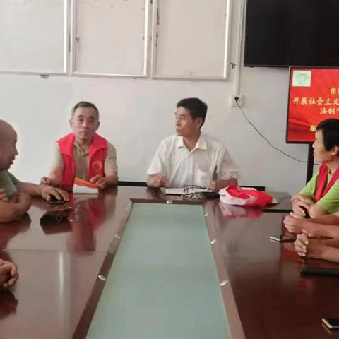 东阿镇杨山村开展社会主义核心价值观融入法治建设主题宣讲活动