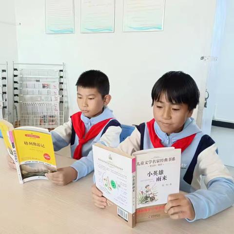 “书香伴成长 ‘护苗’在行动”——乌拉特中旗石哈河学校2024年“护苗﹒绿书签”活动