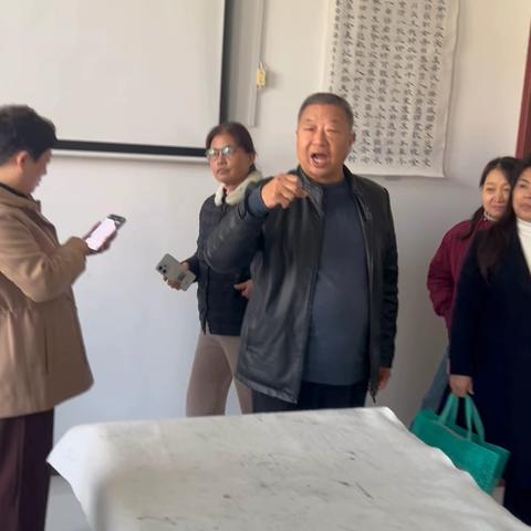 内黄县老干部大学 ‍书法班重阳节互动纪实