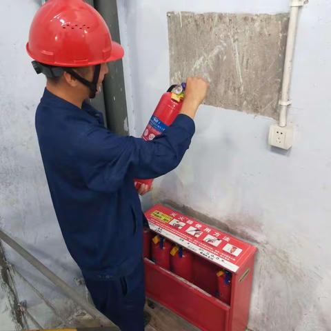陡河泵站消防巡检