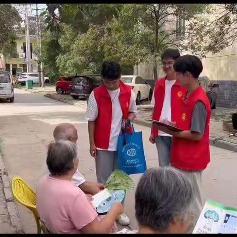 顺河区苹果园街道仪北社区开展防溺水活动