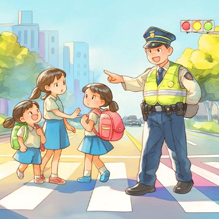 小手拉大手 共筑平安路 ——西宁小学全国防灾减灾日交通安全家校同行活动