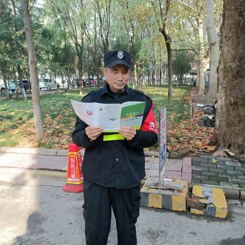 经九路社区垃圾分类志愿者服务队 	深入辖区院落门店宣传垃圾分类知识
