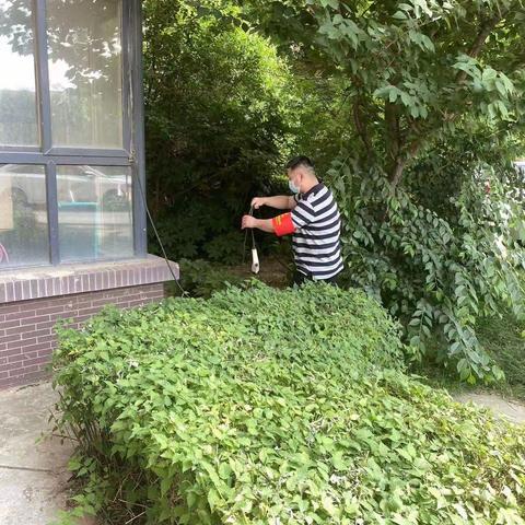 整治社区飞线充电   护航中亚峰会