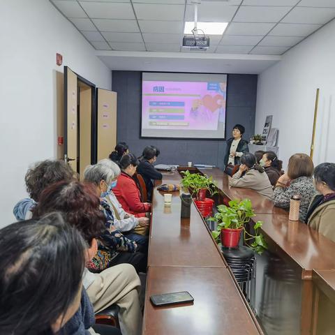 关爱女性，守护健康——桃园一坊社区党委开展妇女保健知识讲座
