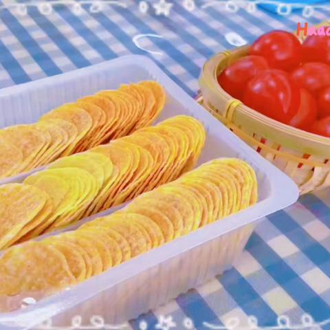 科教幼儿园月亮二班食育课——【薯片塔可】