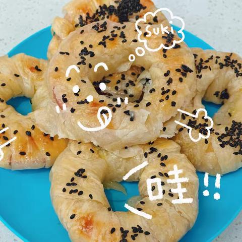 科教幼儿园月亮二班食育课【苹果甜甜圈】