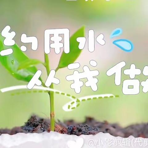 桃园幼儿园—豆豆二班“节约用水 从我做起”主题活动