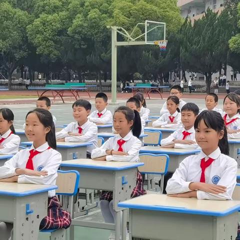 “水娃课桌舞，活力满水小”——松阳县水南小学课桌舞评比展演