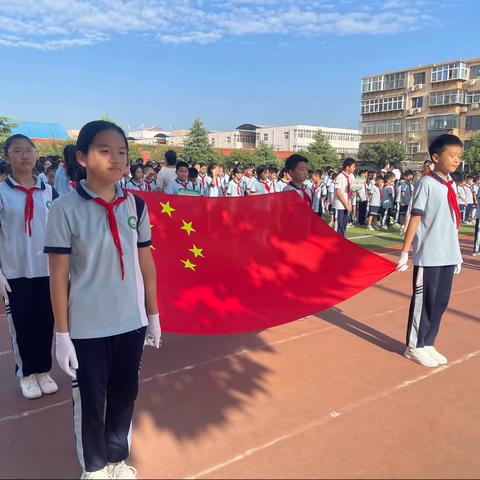 勿忘国耻，强国有我——丛台区逸夫艺术小学纪念“九一八事变”主题升旗仪式