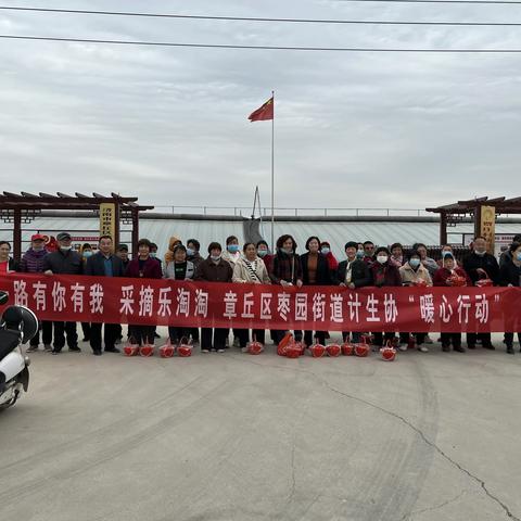 【智创高地 活力枣园】济南市章丘区枣园街道计生协组织计生特扶家庭开展草莓采摘活动