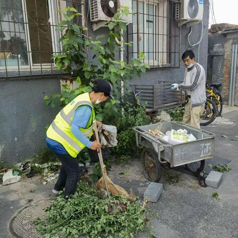 【社区动态】西挂社区开展周末卫生清洁日活动