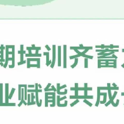 暑期培训齐蓄力 专业赋能共成长—2023年张黄镇中心中学暑假教师培训