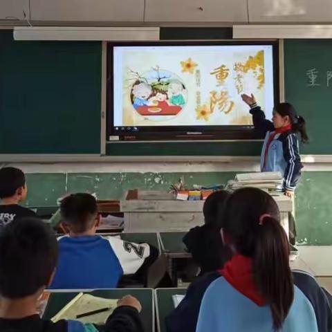 大猛明德小学重阳节活动