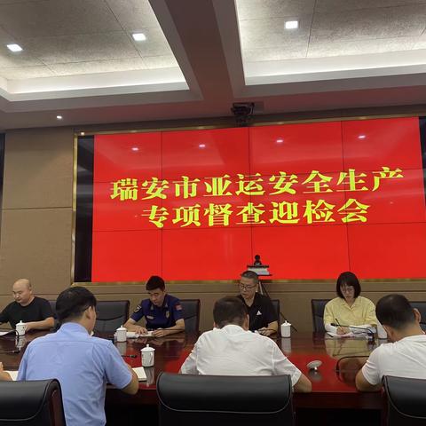 塘下镇亚运安全生产专项督查行动